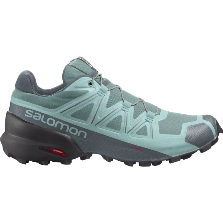 Sapatilhas Trail Running Salomon Speedcross 5 Feminino Turquesa | PT F29435